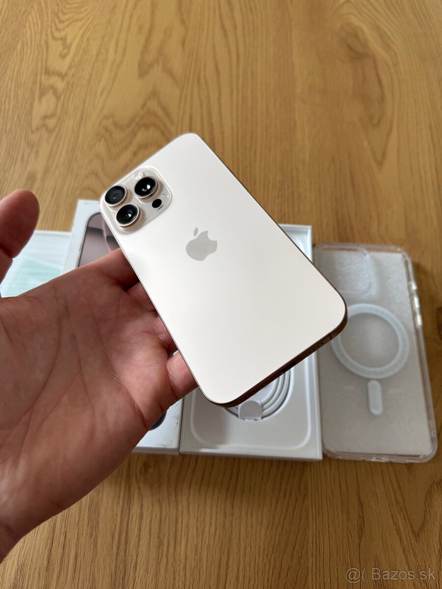 iPhone 16 Pro Max 256 gb Desert Titanium v záruke - 5