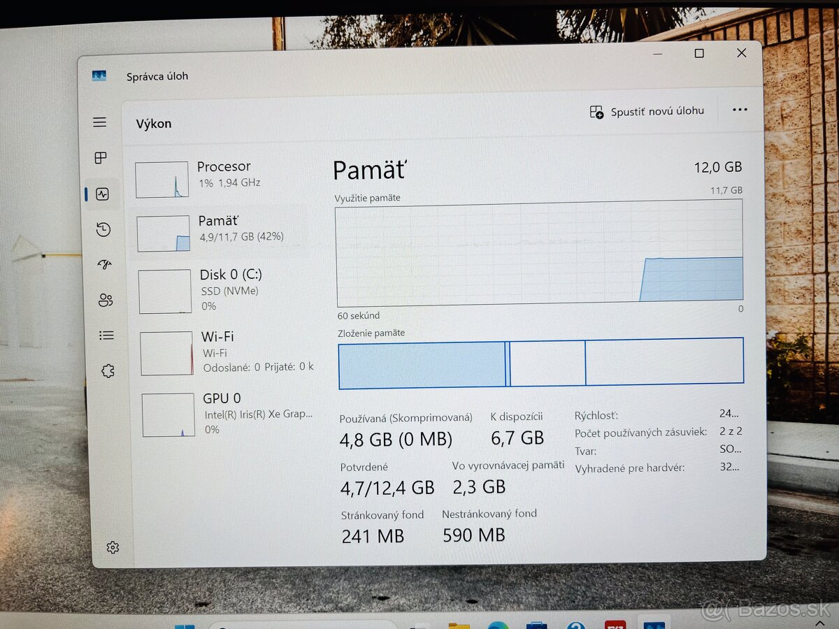 Predám HP Elitebook 830 G8 - 5
