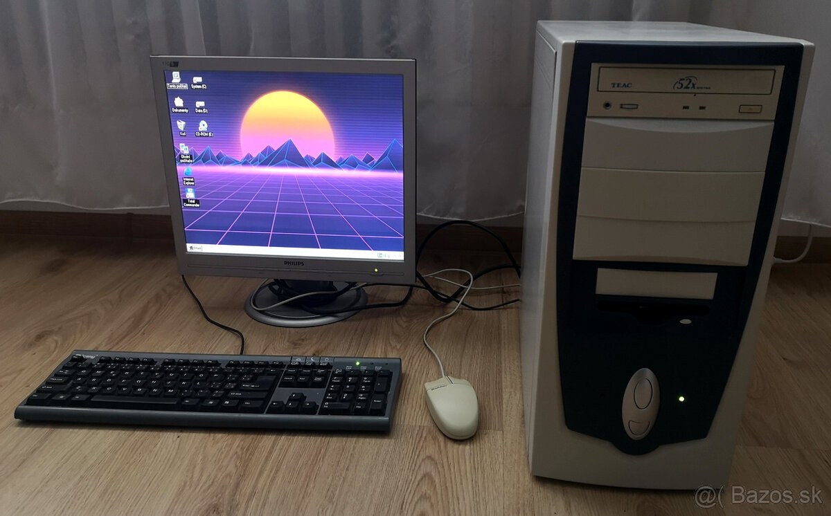 Predám starší PC Duron 850MHz (08) - 5