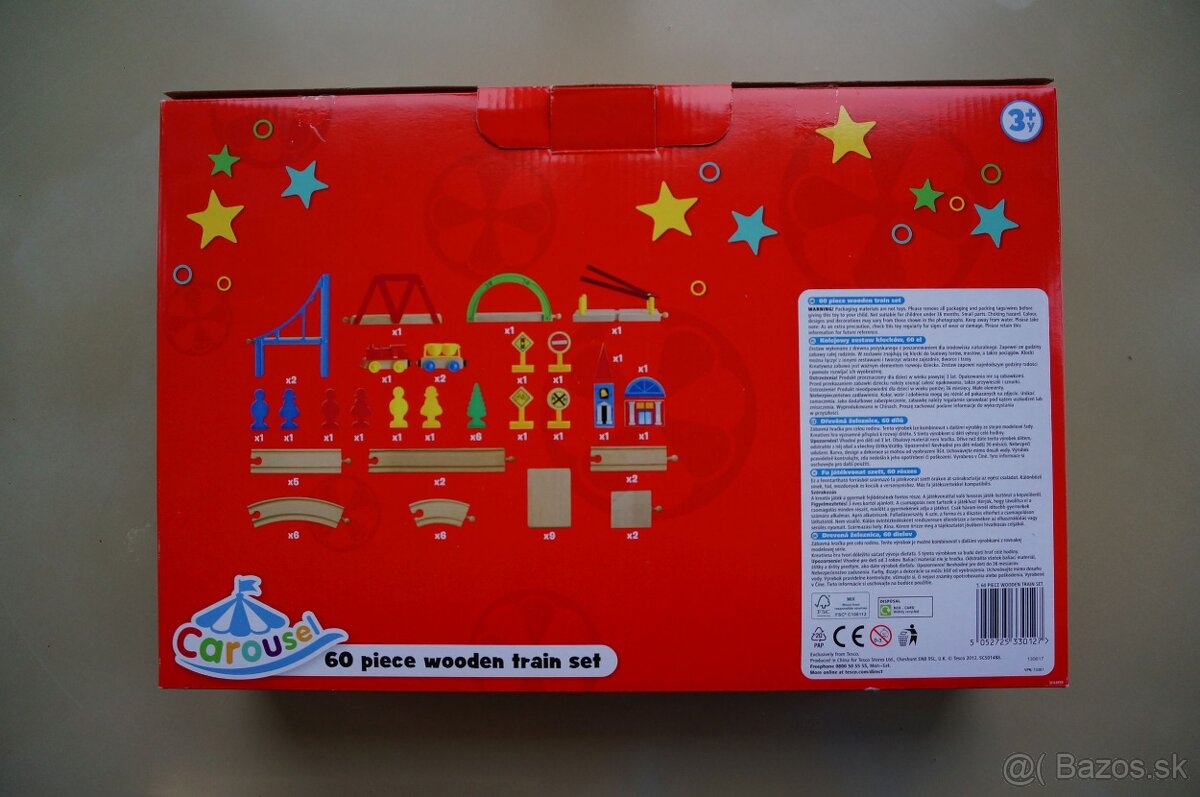 Drevená železnica s vláčikmi - 5