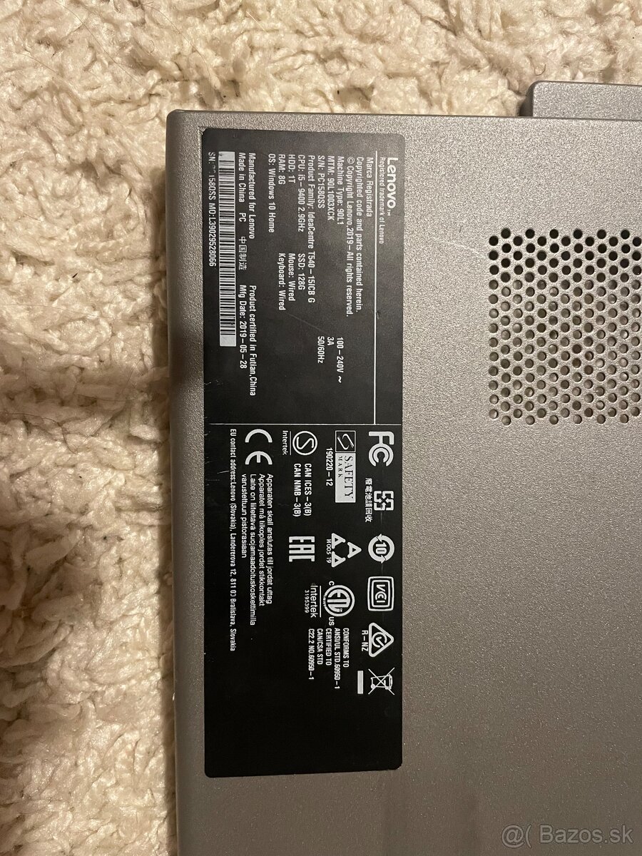 PC Lenovo IdeaCentre T540 - 5