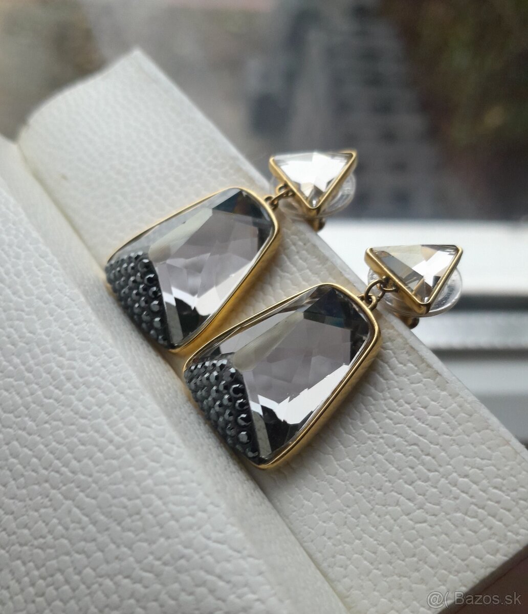 NOVÉ originál Swarovski náušnice Arty - 5