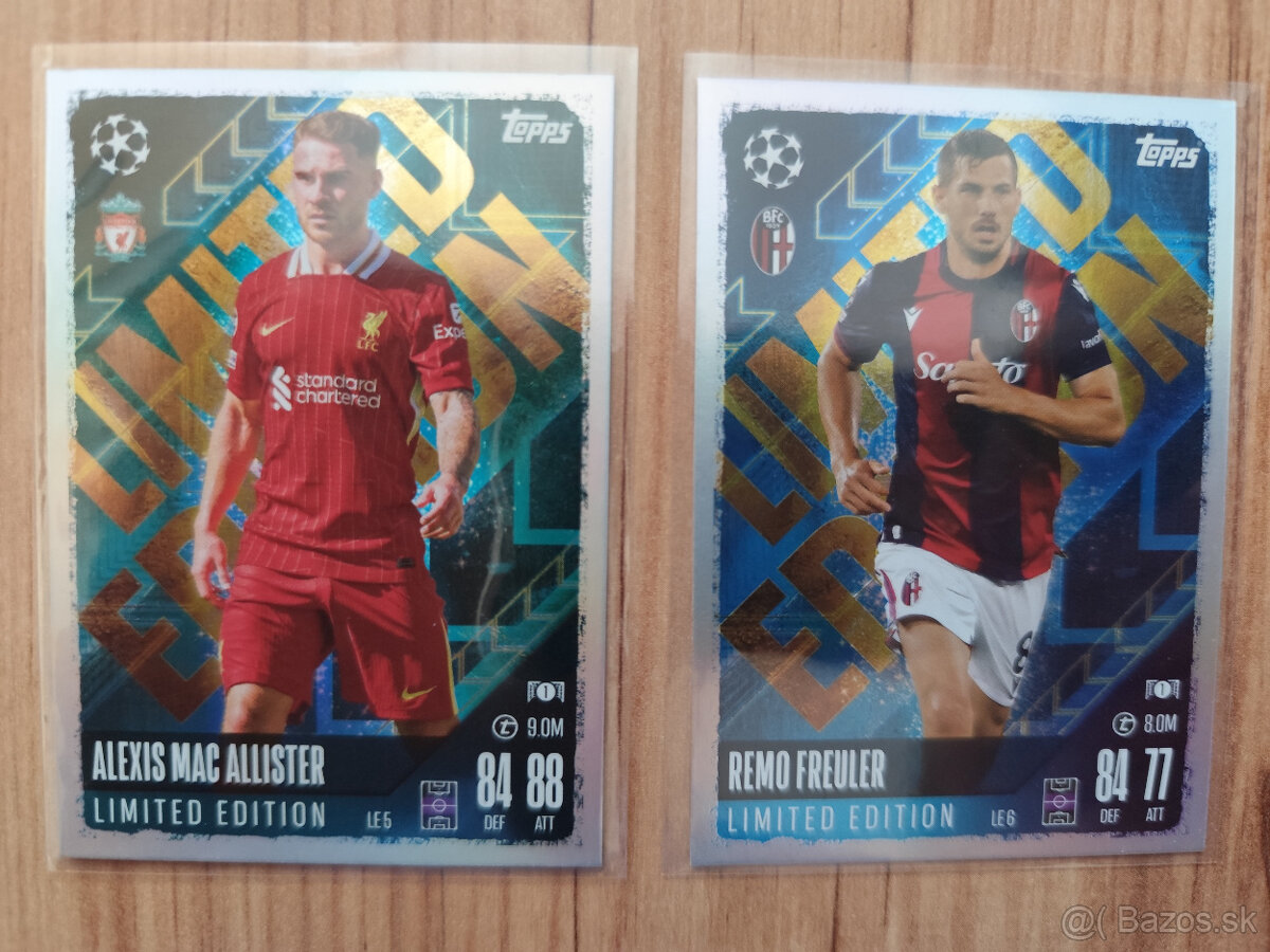 Futbalové kartičky Match Attax 2024/25 - Limit Edition - 5