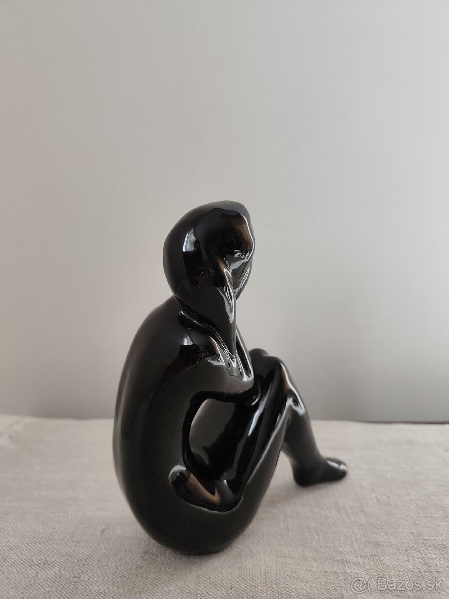 Akt žena Brusel keramická soška - 5