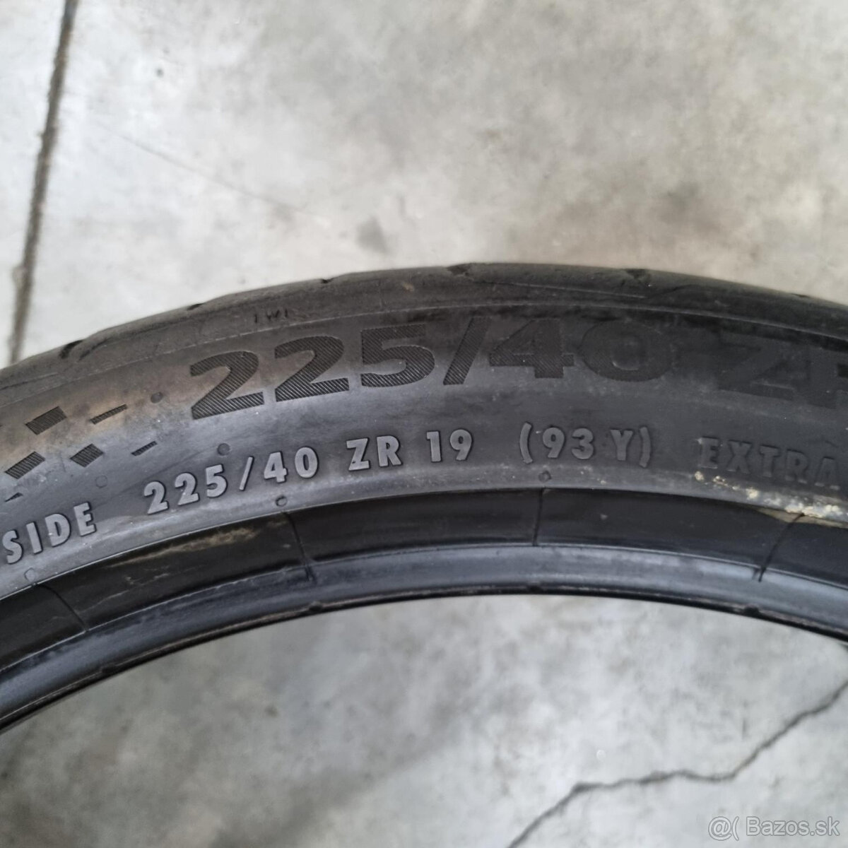 Letné pneumatiky 225/40 R19 CONTINENTAL - 5