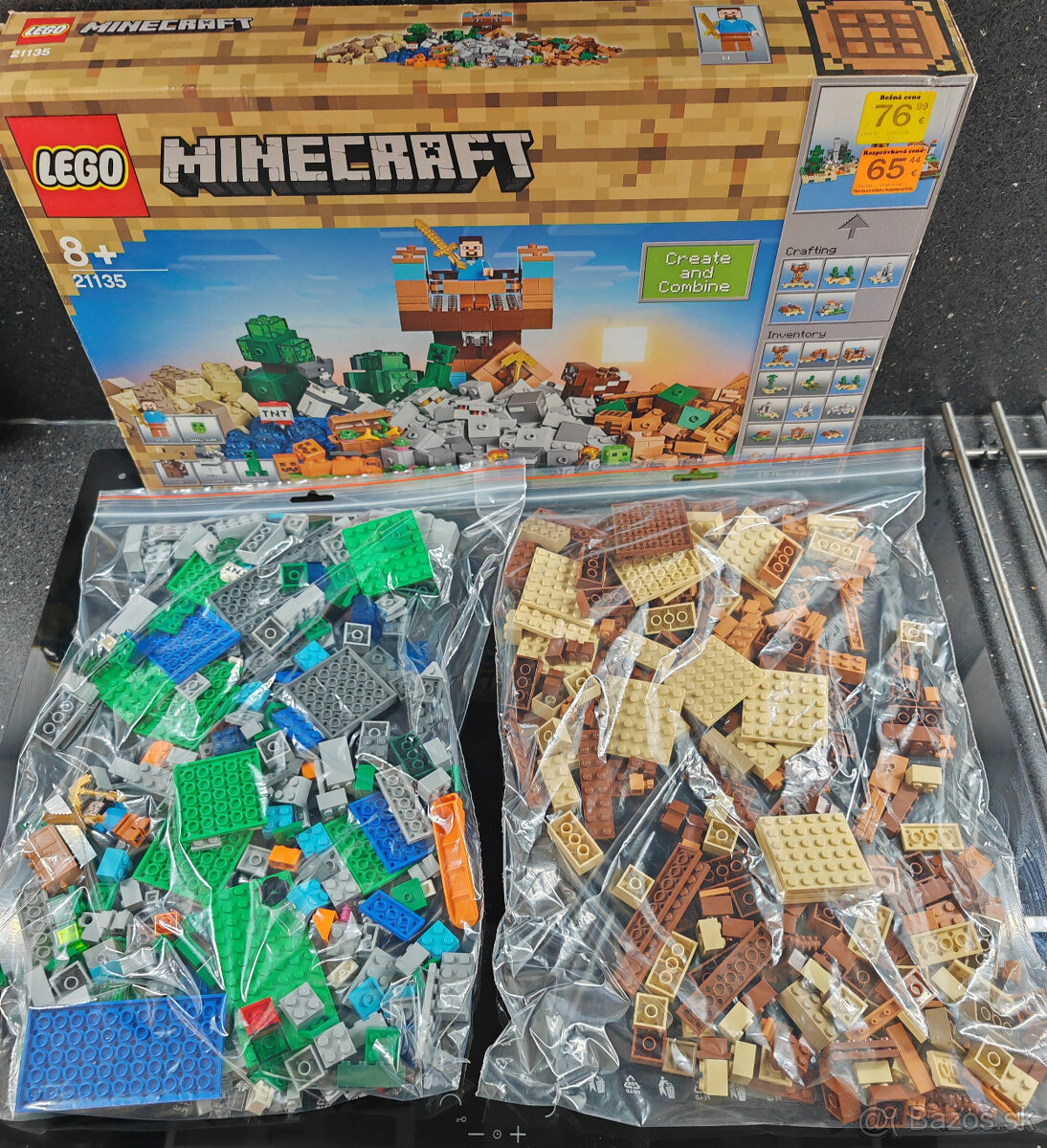Predám Lego Minecraft 21135 - 5