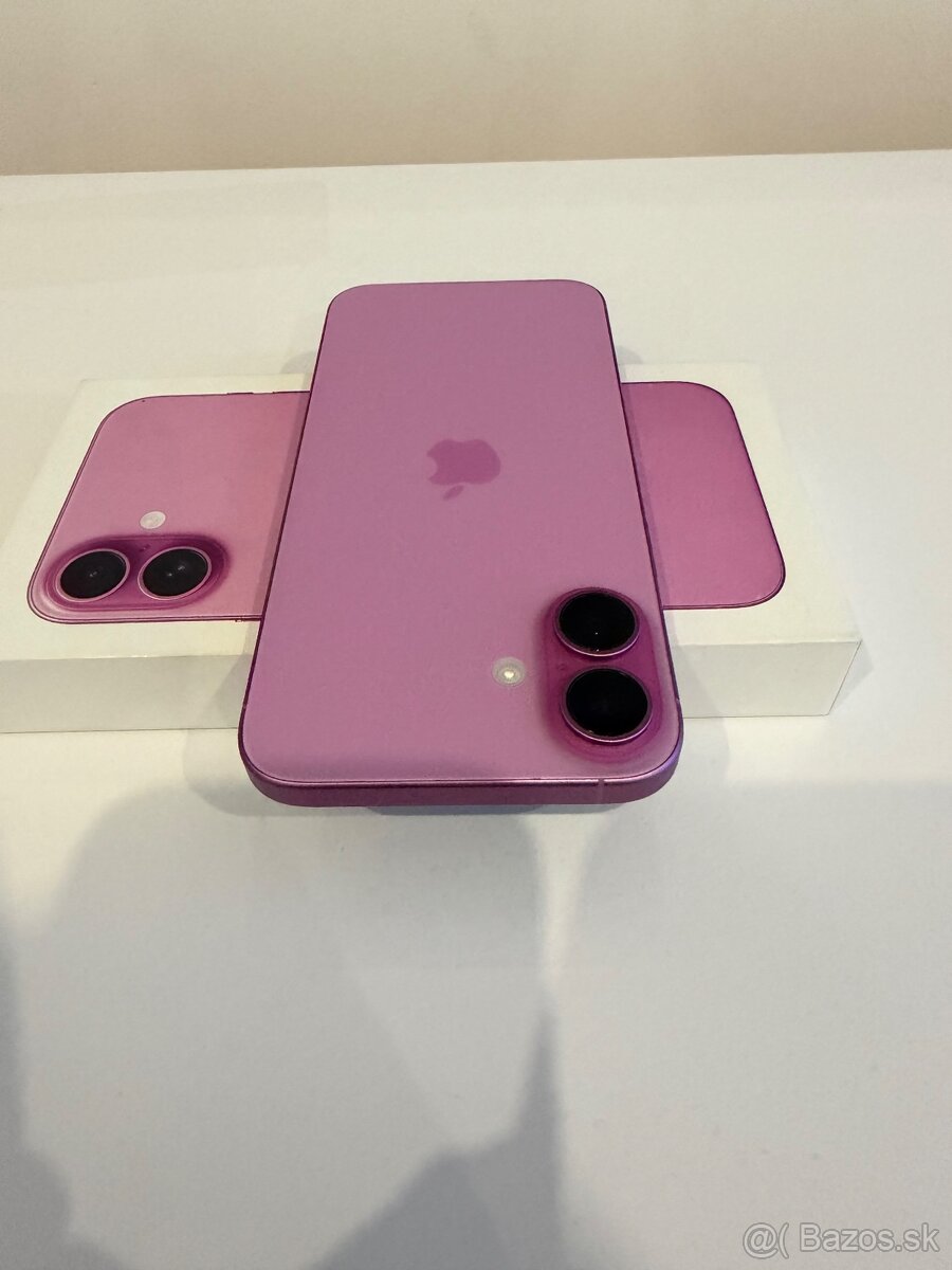 Apple Iphone 16 plus , 128 gb ružový - 5