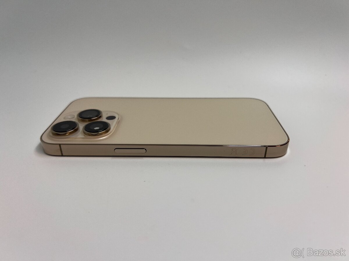 IPHONE 14 PRO GOLD 128GB ZÁRUKA - VEĽMI DOBRÝ STAV - 5