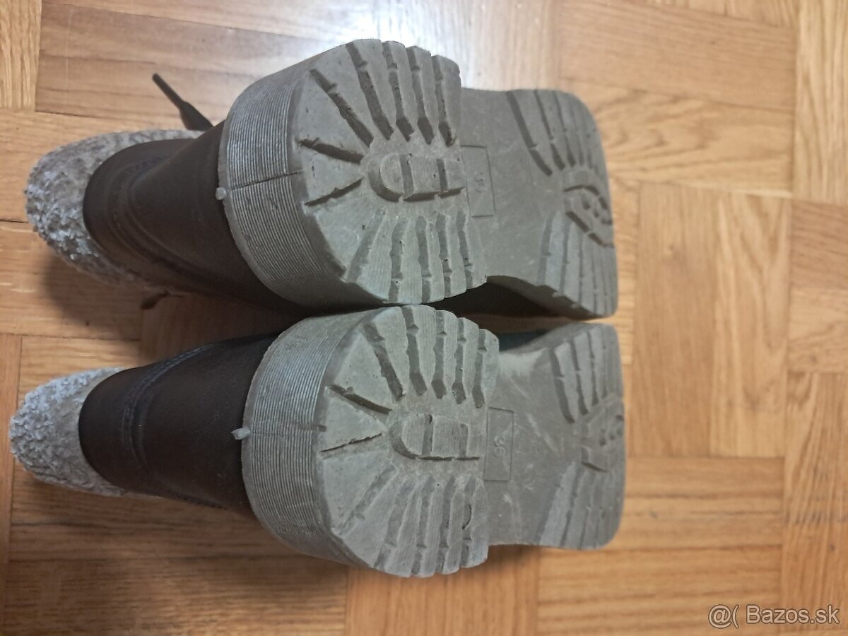 Zimne topanky (vel. 36) - 5