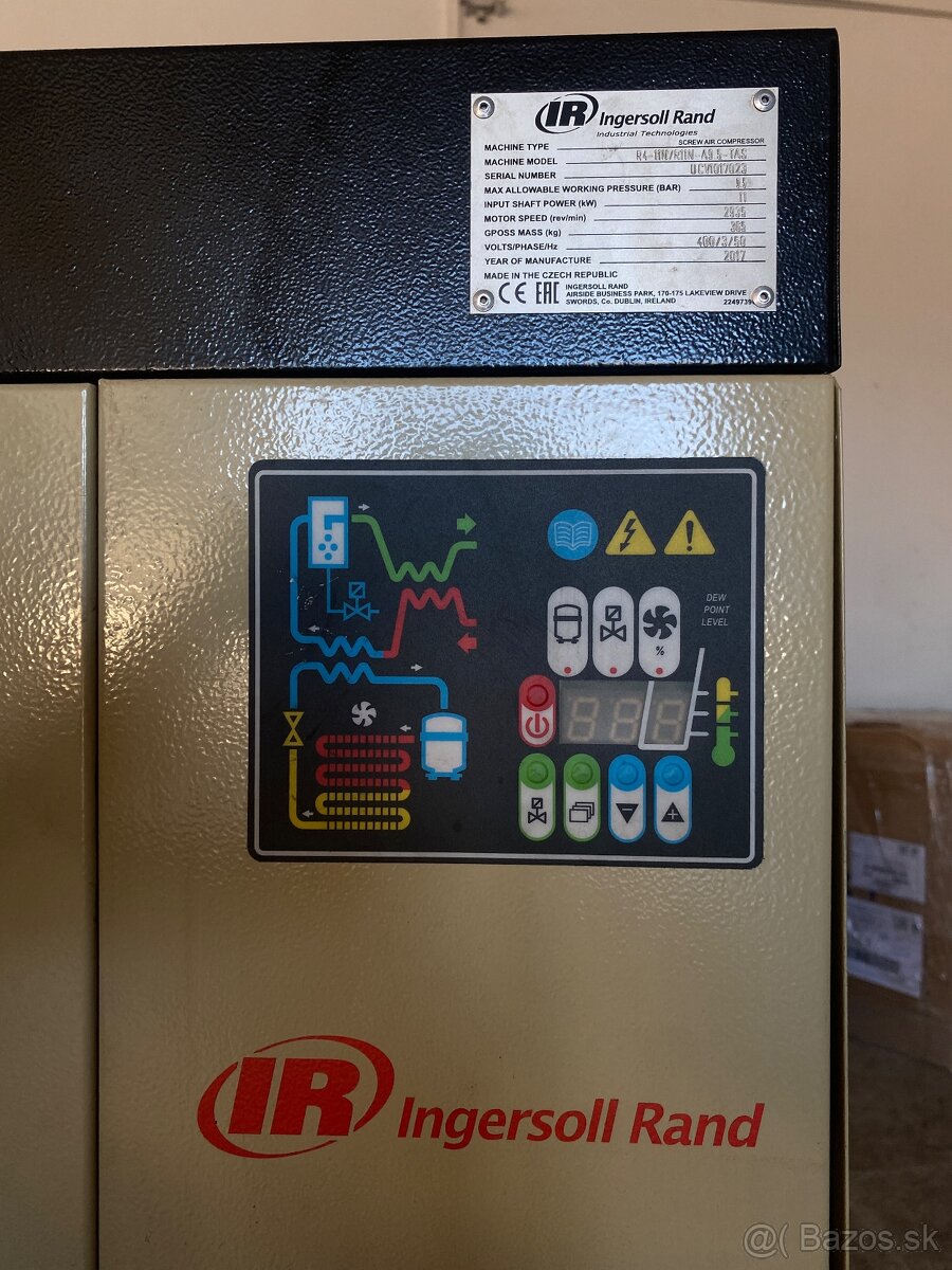 Skrutkový kompresor Ingesoll Rand 11 kw - 5