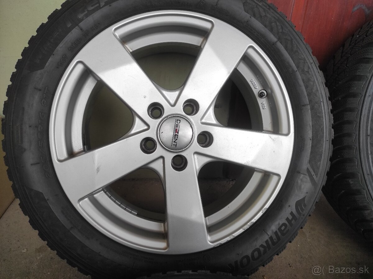 Zimná sada 16" 5x108 Ford 205/55 R16 - 5