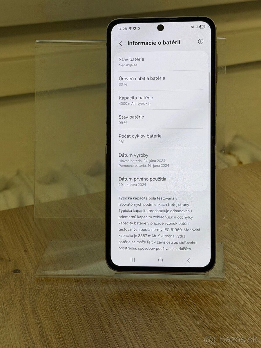 Dobrý deň Ponúkam na predaj Samsung Galaxy Z Flip 6 512GB - 5