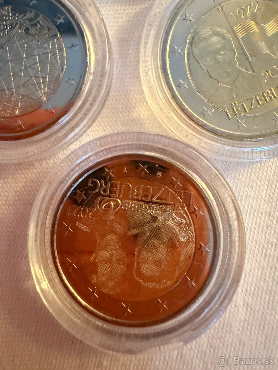 2 eurové mince. - 5