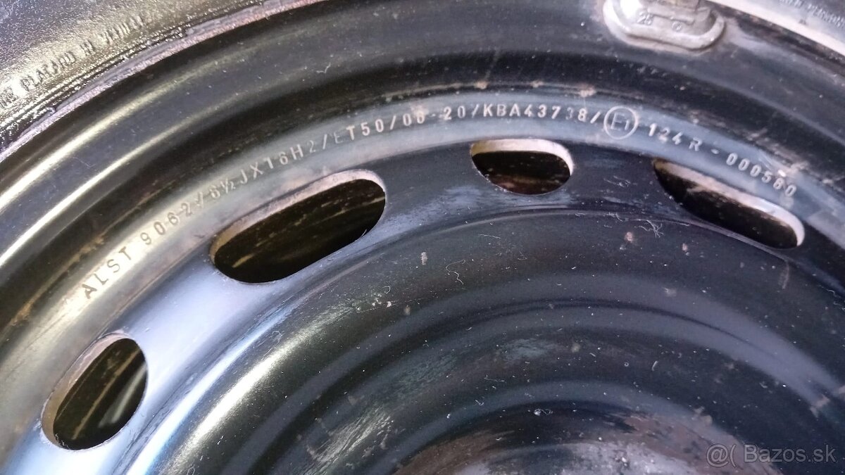 Zimné pneu 205/55 R16 na diskoch - 5