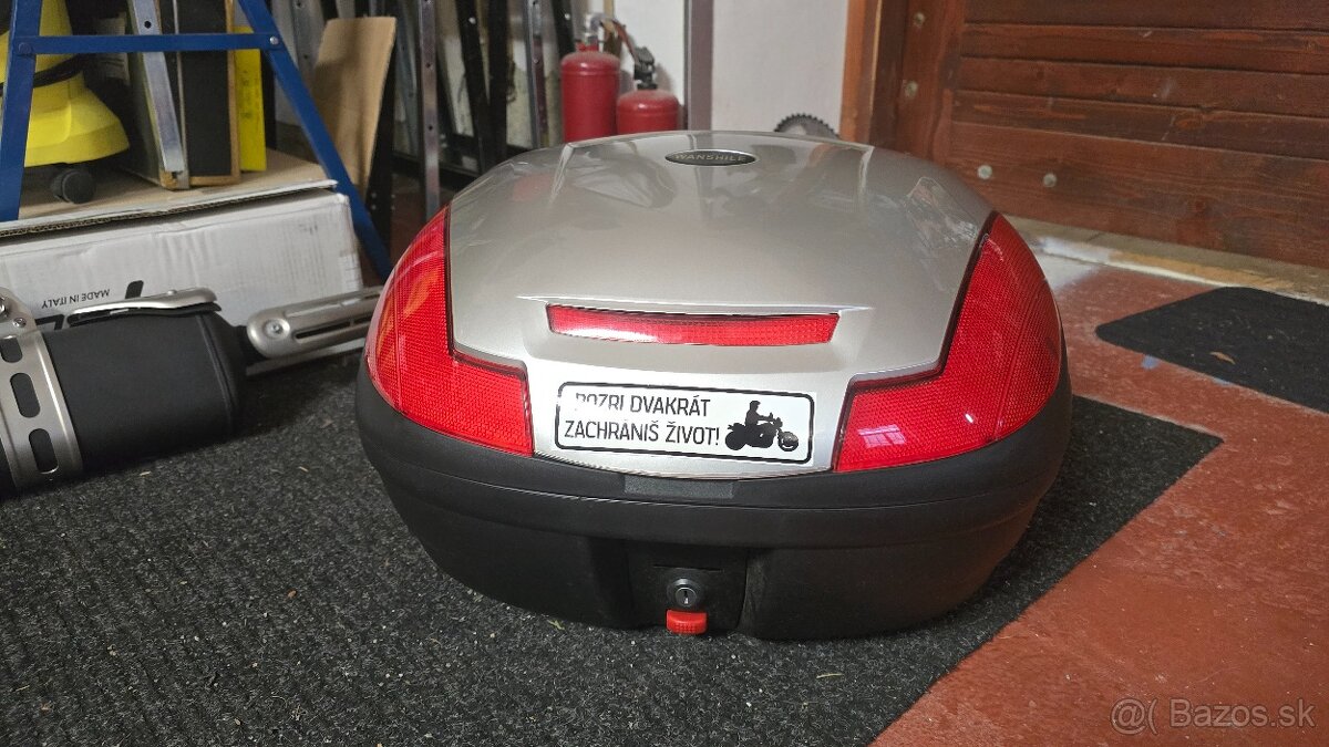 Moto Kufor + Montážna platňa + 2x kľúč - 5