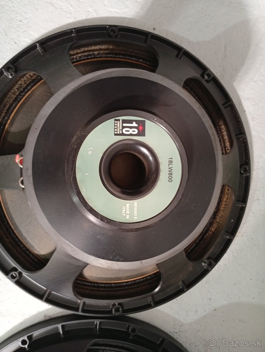 Basové reproduktory 18" - 5