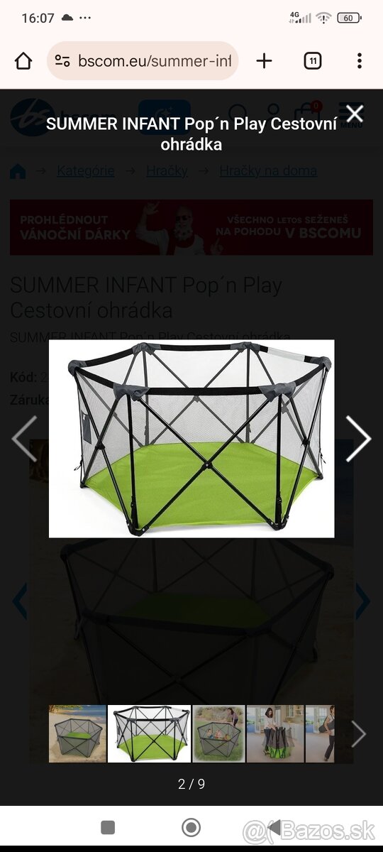 Detská OHRÁDKA pop n play - 5