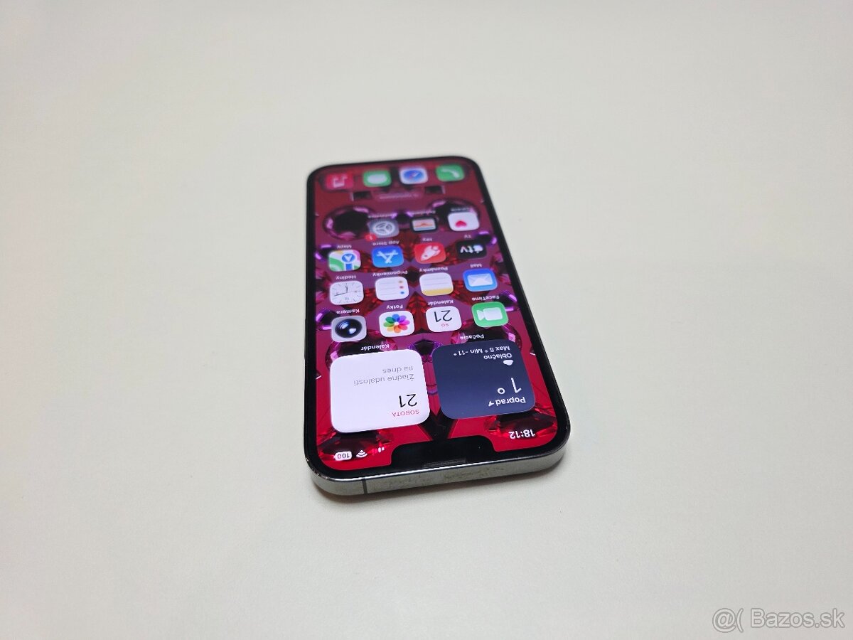 APPLE IPHONE 13 PRO 128GB GRAPHITE,BATERKA 100% TOP STAV - 5