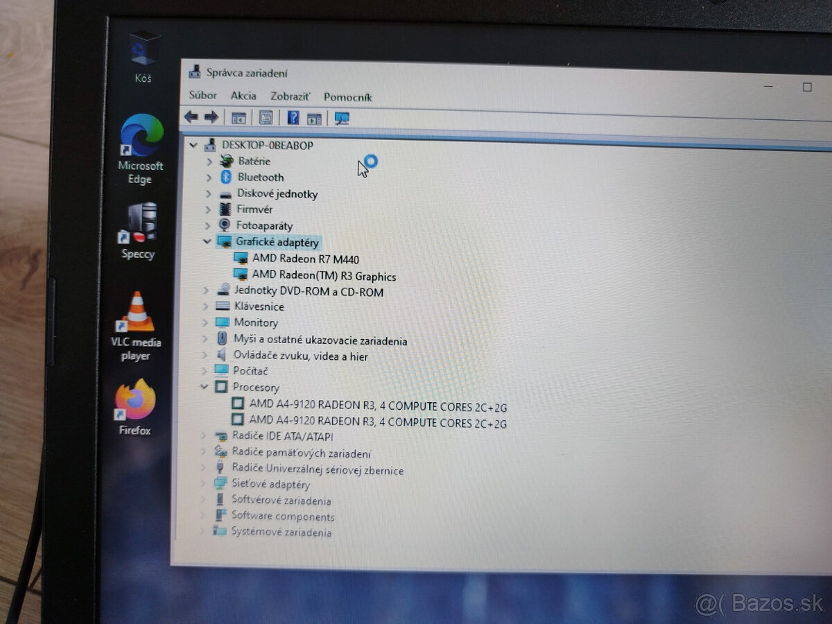 notebook Lenovo IdeaPad - 15.6" AMD A4, 8GB, 2x VGA, SSD - 5