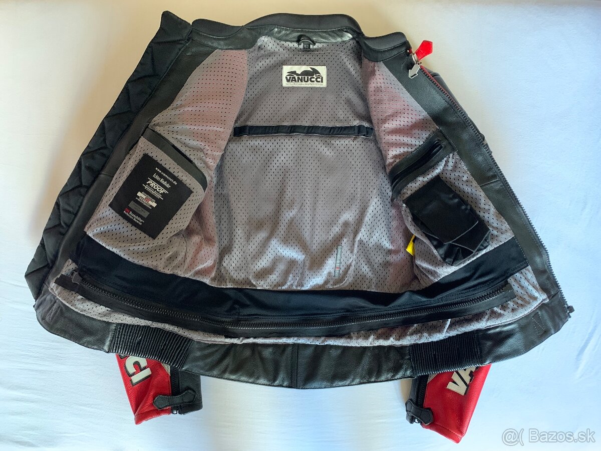 Kožená moto bunda Vanucci - 5