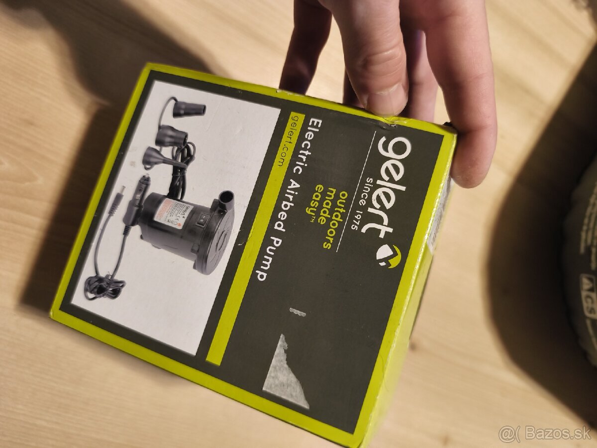 Nafukovací matrac + kompresor - 5