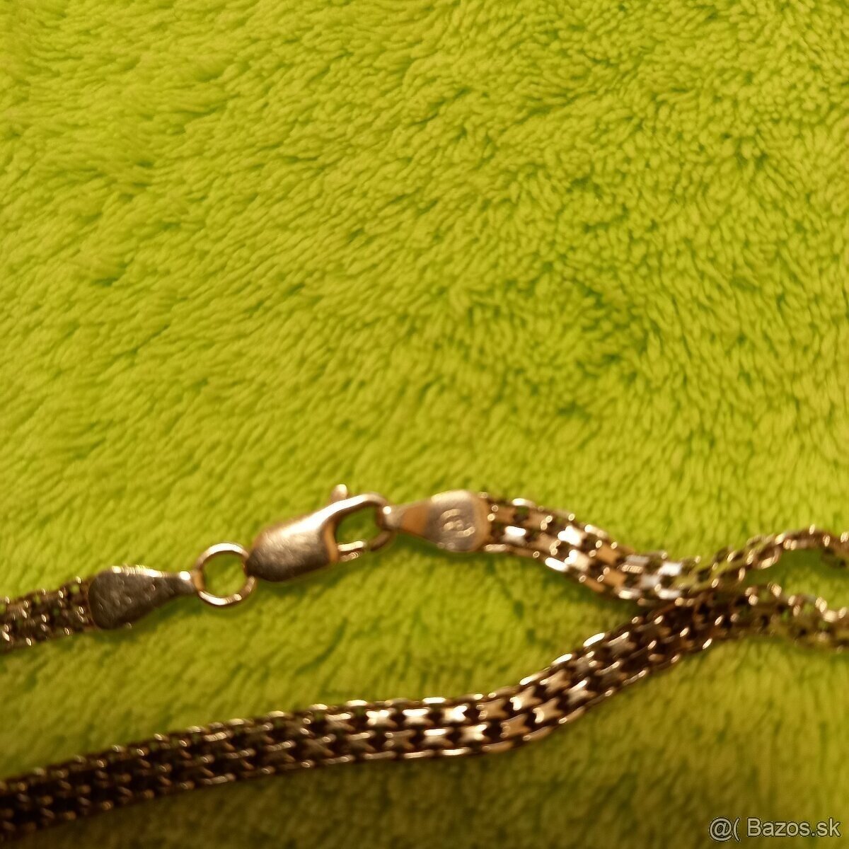 Strieborné naušnice a retiazka na ruku - 5