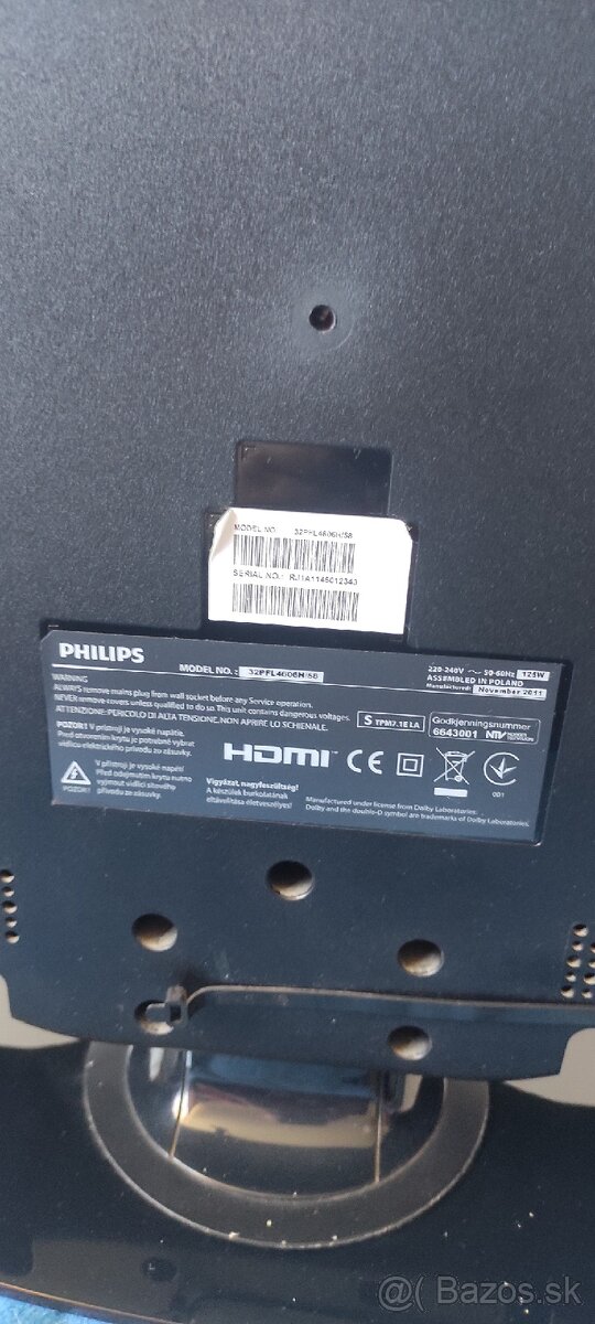 LCD TV Philips, uhlopriečka 80 cm - 5