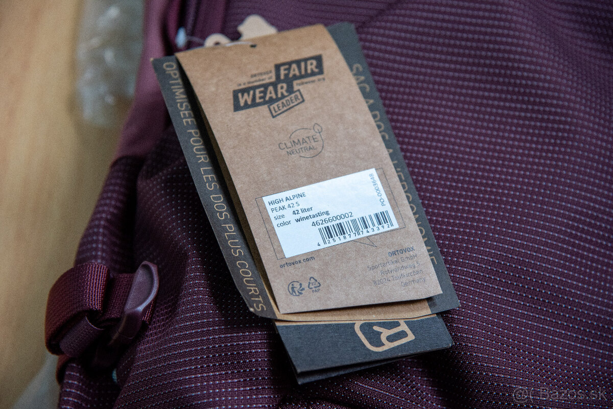 ORTOVOX Peak 42S - turistický univerzálny batoh - 5