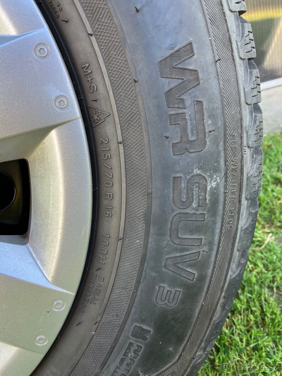 Zimné kolesá 215/70 R16 - 5