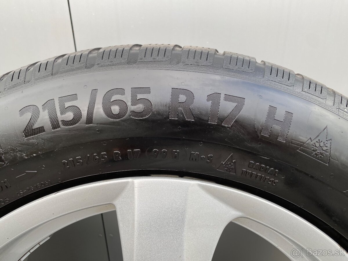 CONTINENTAL WINTER + ALU DISKY - 5