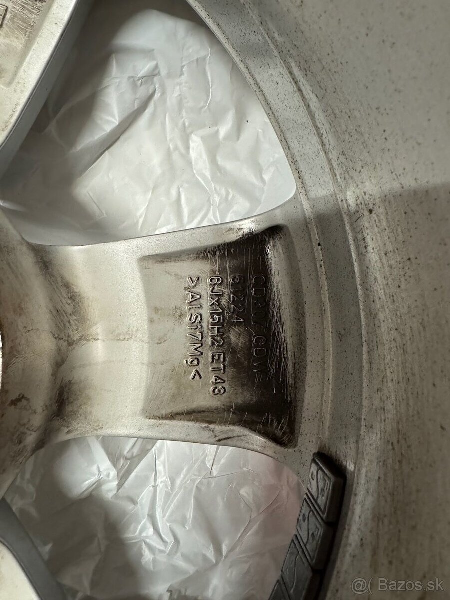 Skoda 5x100 r15 195/55 - 5