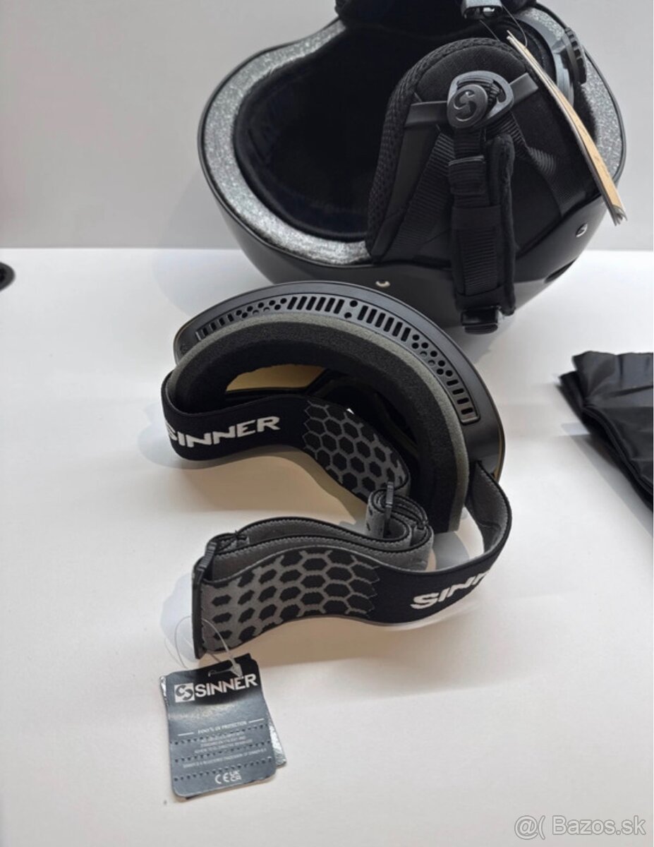 Sinner lyziarska prilba s okuliarmi - 5
