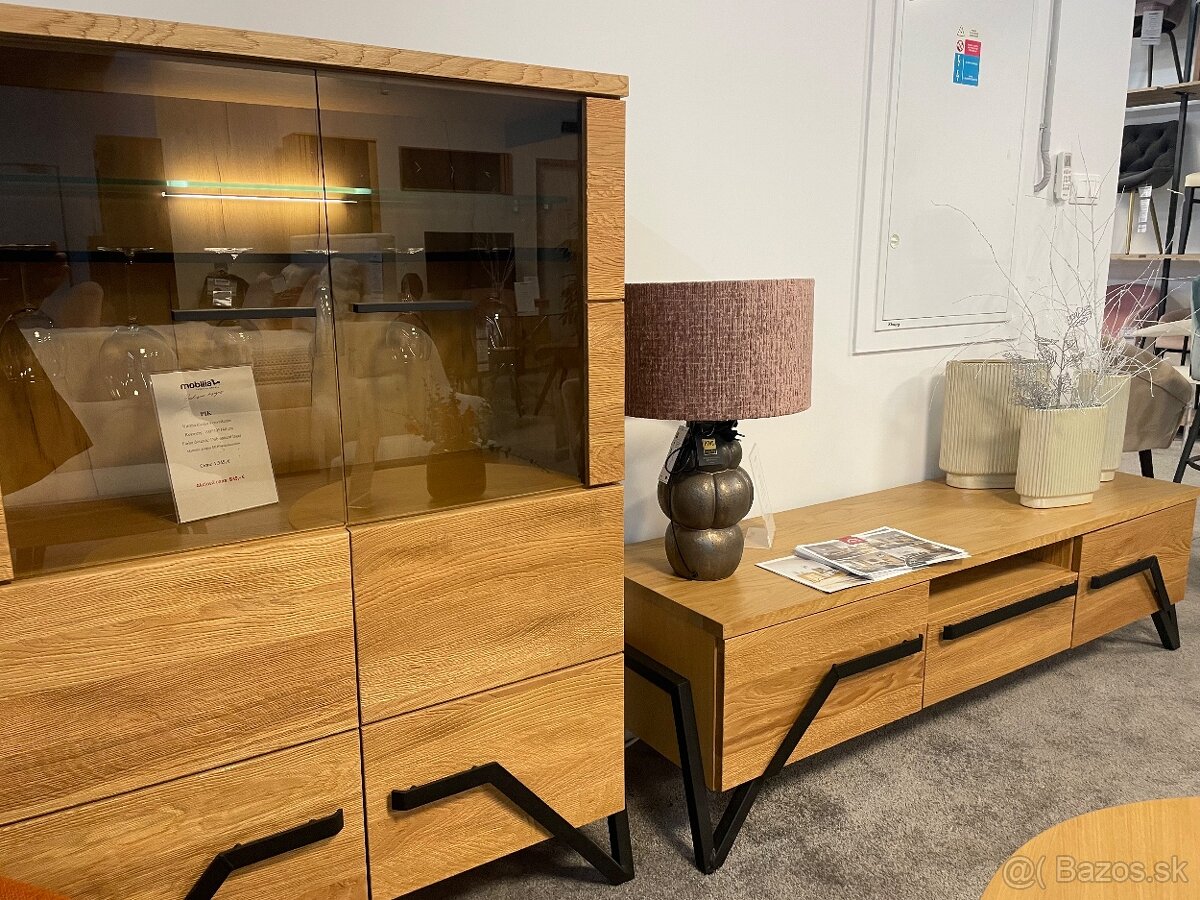 Obývacia stena z masivu MEBIN - 5