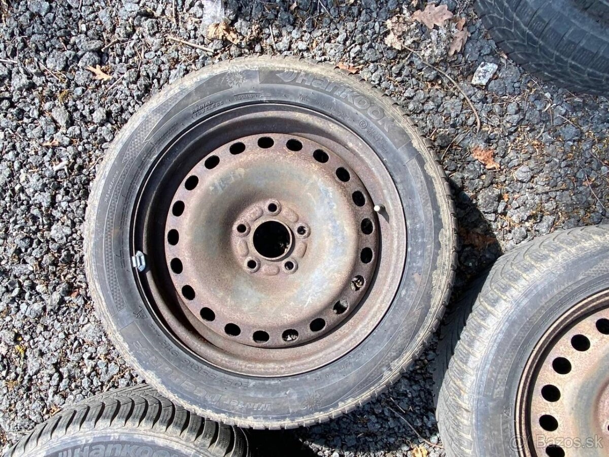 136. sada zimní kola 205/55 r16 5x108 Ford