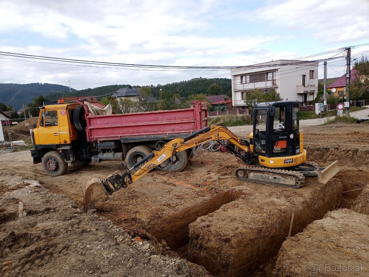 Zemné a výkopové práce,doprava a služby - 5