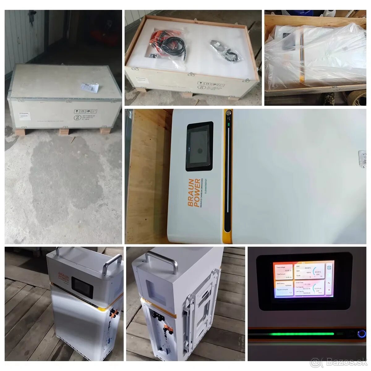 Solárna batéria,úložisko LiFePO4,16 kWh,8000+cyklov,51,2V - 5