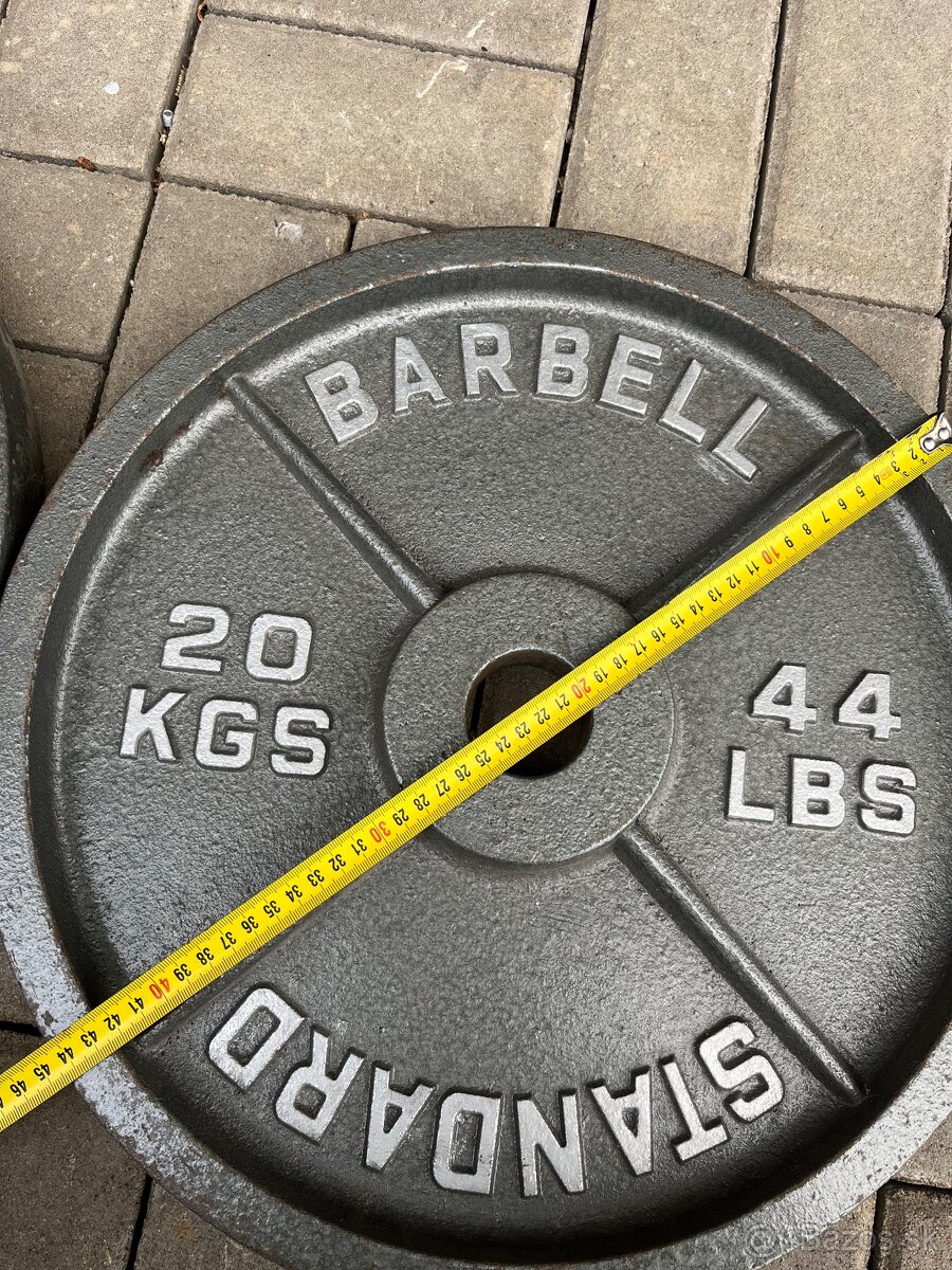 ‼️✅Olympijske kotuce/ Barbell Standard - 5
