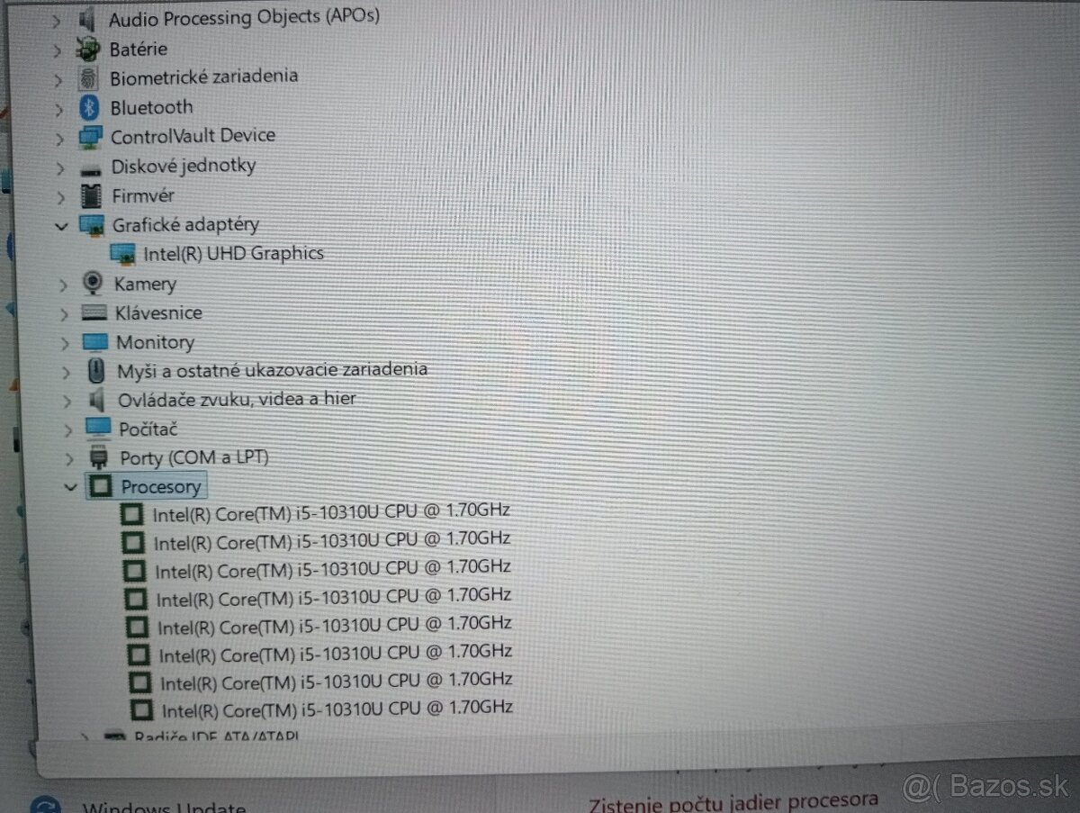 predám Dell Latitude 5410 , Intel i5 . 8gb ram , Win 11 - 5