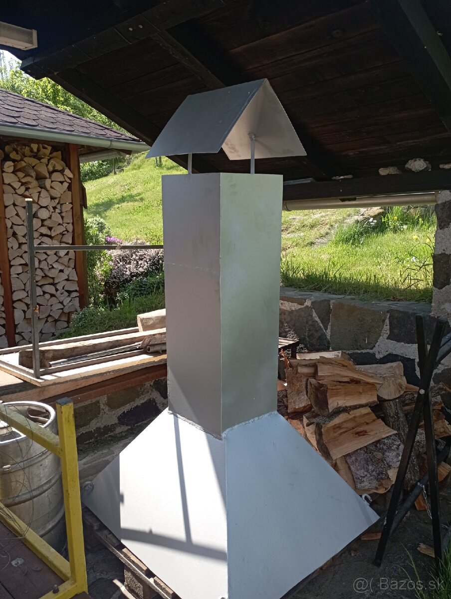 Komín nad gril, dymovod - 5