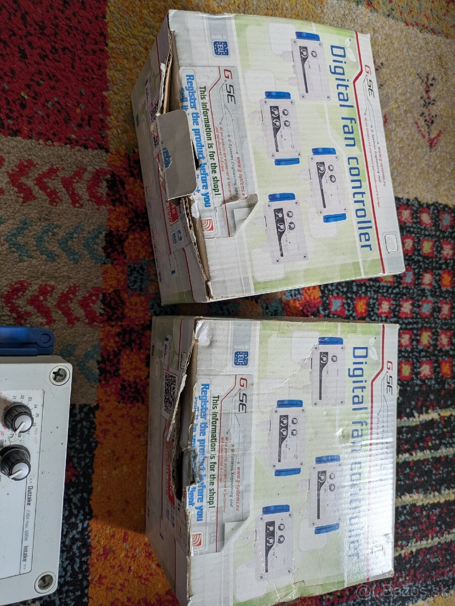 GSE regulátor teploty, podtlaku a minimální rychlosti - 5