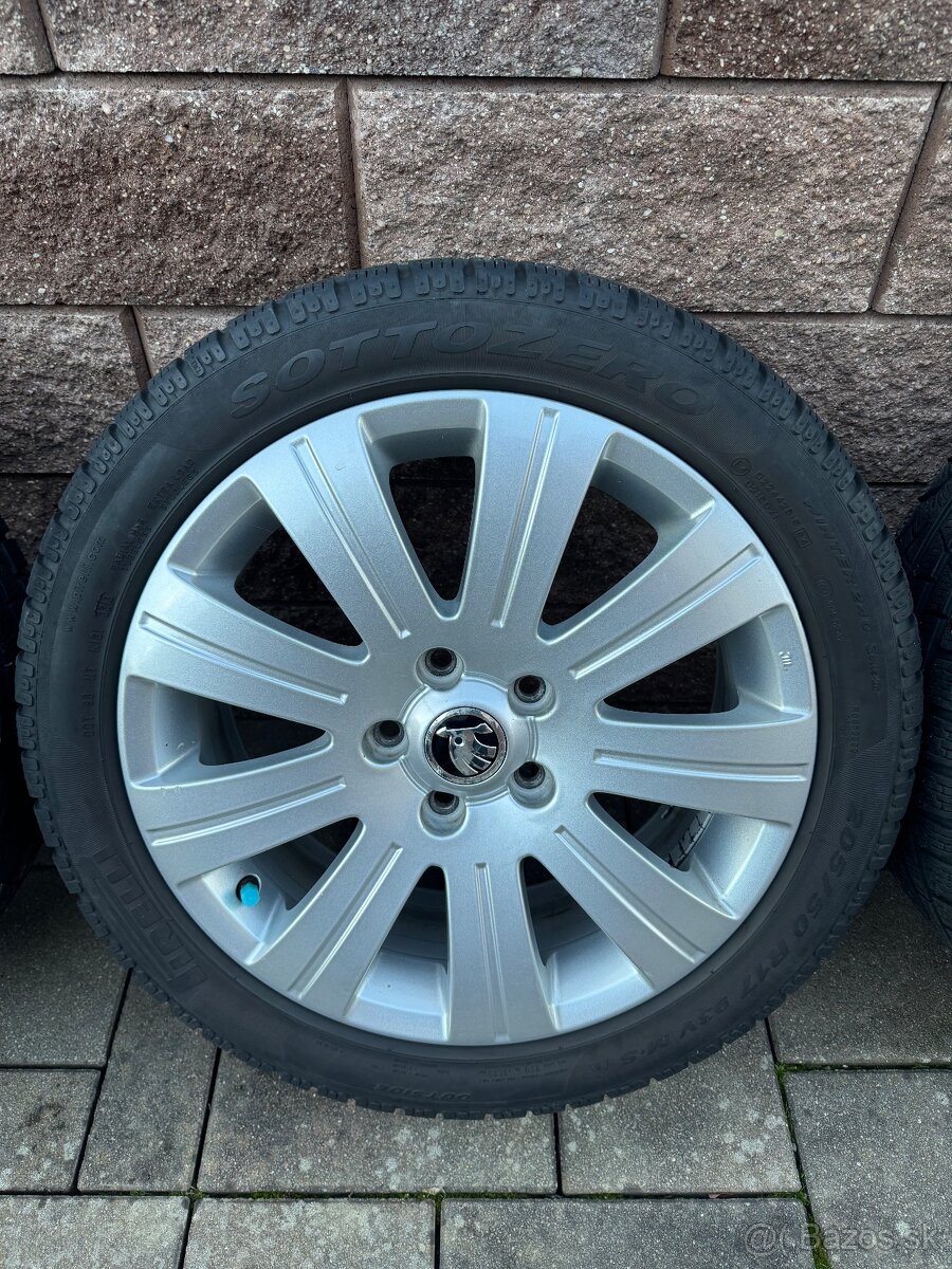 Kolesá škoda 17” 205/50 R17 - 5