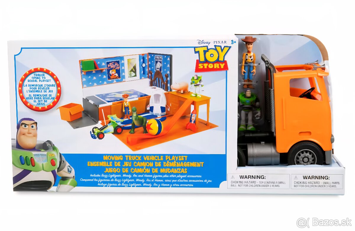 Toy Story dodávka EGGMAN MOVERS/Andyho izba original - 5