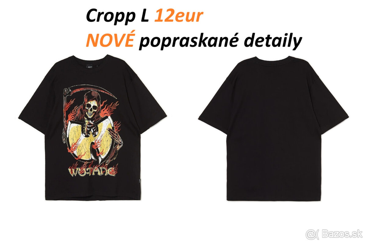 Tričko Wu-Tang Clan, Cypress Hill, Ol' Dirty, 2Pac/Tupac - 5