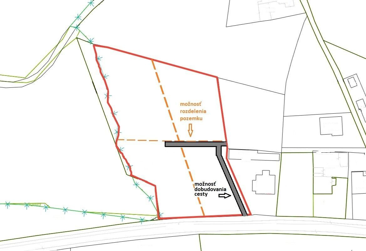 Pozemok 5 526 m2 v intraviláne mesta Nová Baňa - 5