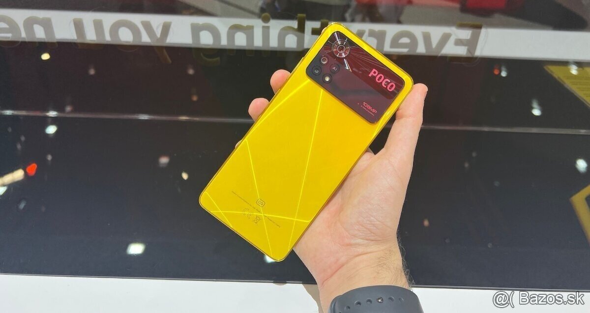 POCO X4 PRO 5G žltý, 6 / 128 GB, Dual Sim, v záruke do 2026. - 5