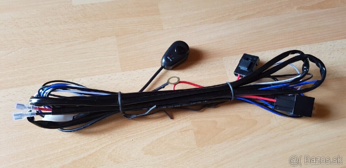 Kabeláž na led rampy - svetla
- 5