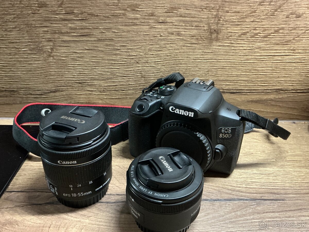 Canon 850D + objektívy - 5
