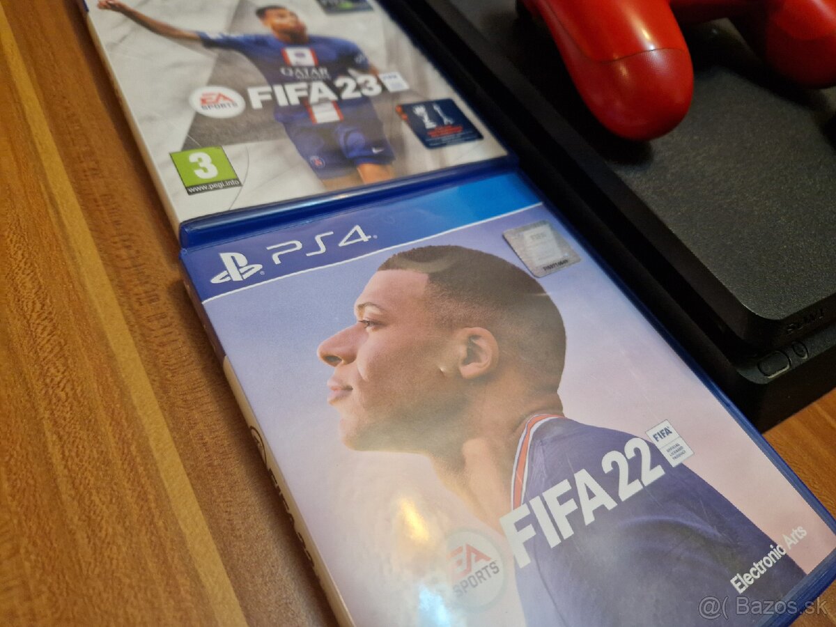 PS4 Slim 500 GB + 3x originál ovládače + 5 hier 🔥 - 5