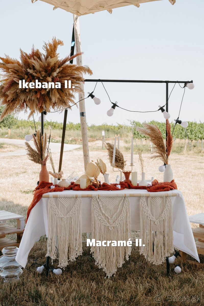 Výzdoba na svadbu pre 120 hostí - 5