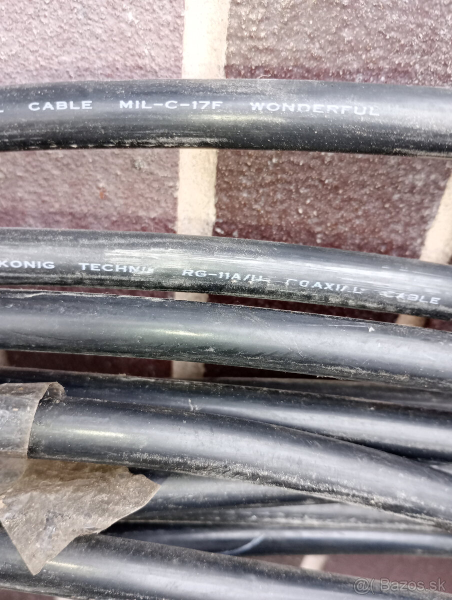 Predám trafo Z41-040328-02G a DW-755NTC a koaxiálny kábel - 5